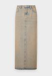 Юбка Samsøe Samsøe ELSIE LONG SKIRT, Tinted Earth/Light-Blue Denim - фото 5