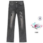 Джинсы унисекс Xinyinsu, темно-серый - фото 6