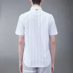 THOM BROWNE Рубашка Men's Medium Blue - фото 5