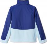 Columbia Benton Springs III Overlay Fleece для девочек, Spring Blue/Dark Sapphire - фото 2