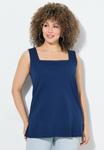 Топ Ulla Popken SQUARE NECK , Dark Blue - фото