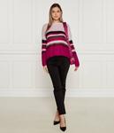 Свитер из шерсти Marc Cain Oversize fit, роза - фото 2