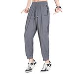 Повседневные брюки унисекс Jeep, серые с эластичными манжетами - фото 5