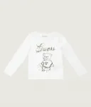 Блуза regular fit Guess, белый - фото