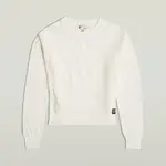 Свитер G-Star Pointelle Lt Wt, белый - фото 3