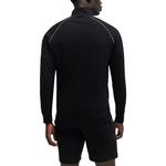 Курта с вышитым логотипом HUGO BOSS, темно-синяя - фото 4