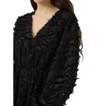 Платье Yas Paria long sleeve short, черный - фото 5