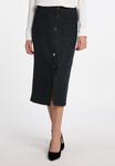 Юбка до колена faina, черный - фото 3