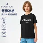Футболка для младших школьников NAUTICA, черный - фото 5