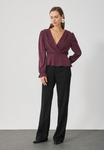 Блуза Anna Field Blouse, Winetasting/Dark Purple - фото 2