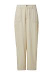 Брюки свободного кроя s.Oliver, Cream - фото
