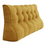 Подушка Vercart желтый, 55/160 см - фото