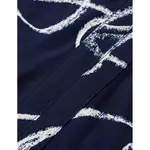 Блузка Scotch & Soda Easy Draw String Cuffs long sleeve, синий - фото 5