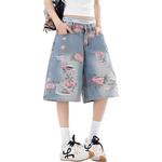 ZIAREL Джинсовые шорты Unisex Blue Moderate - фото