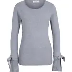 LINEA TESINI by Heine вязаный свитер "Пуловер", серый - фото 3