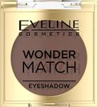 Eveline Cosmetics Wonder Match Eyeshadow Mono No. 04 - Коричневый 3 G - фото