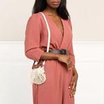 Сумка le pliage filet mesh bag xs Longchamp, бежевый - фото 2