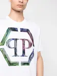 Футболка с логотипом Philipp Plein, белый - фото 5