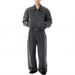 Бомбер с застежкой-молнией Alexander Wang, серый - фото 4