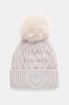 Детская шапка Guess, бежевый - фото