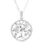 Pandora Серебряное колье 925 пробы - фото 7