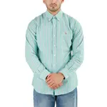 Polo Ralph Lauren Мужская синяя рубашка - фото