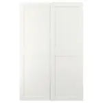 Пара раздвижных дверей, белые, 150x236 см, GRIMO IKEA - фото