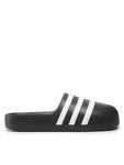 Мюли adidas AdiFom adilette HQ7218 Cblack/Ftwwht/Cblack, черный - фото