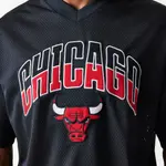 Футболка New Era NBA Arch Mesh Chicago Bulls, черный - фото 4