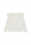 Топ Creamie Long sleeved top, Cloud/Off-White - фото 2