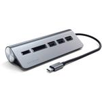 Док-станция Satechi USB Type-C Combo Hub (Space Gray) ST-TCHCRM - фото