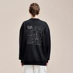 Свитшот унисекс Doraemon, светло-зеленый (с флисовой подкладкой) - фото 6