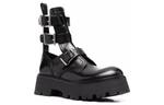 Кроссовки flat rubber boots 'black' Alexander Mcqueen, черный - фото 3