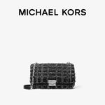 Сумка джинсовая Michael Kors Tribeca, черный - фото