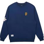 New Era Свитшот мужской темно-синий - фото