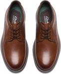 Оксфорды Clarks Burchill Derby, цвет Dark Tan Leather - фото 2