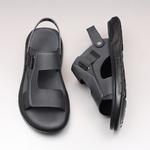 Пляжные шлепанцы мужские Captain illy, серый - фото 4