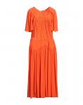 Макси платье Marni, оранжевый - фото