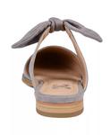 Женские мюли Telulah Bow Slip On Flat Journee Collection, серый - фото 3