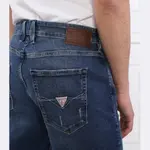 Узкие шорты Guess, синий - фото 4