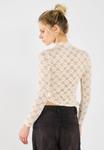 Топ Even&Odd Long sleeved top, Egret/Off-White - фото 3
