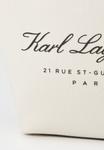 Сумка-тоут HOTEL MEDIUM BAG KARL LAGERFELD, бежевый - фото 4