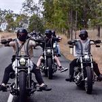 Шлем мотоциклетный мужской CHPINGN, черный - фото 4