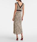 Вышитое миди-платье Iggy Rixo, Sun Leo Tan - фото 3