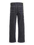 Jack & Jones Junior Широкие джинсы 'JWHAlex JJCarpenter AKM 143' в черном цвете - фото 2