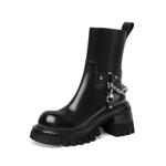 Ботинки Martin Boot женские Haoyasennu, коричневый - фото 2