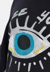Толстовка WITH DECORATIVE EYE PATTERN Angel of Style, черный - фото 6