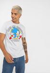 Футболка LOGOSHIRT SONIC THE HEDGEHOG 1991, Grey Melange/Grey - фото