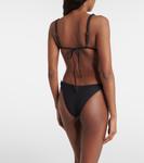 Украшенный лиф бикини с треугольными чашками Same, черный - фото 3