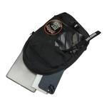 LINING Сумка через плечо унисекс черная, Black - фото 4